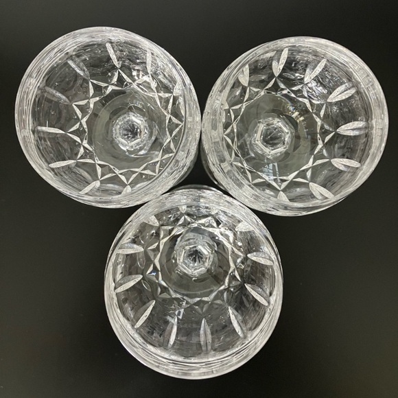 ROGASKA Cut Crystal Balloon Wine Glass Set of 3 (RARE FINDS)!!!!! - Picture 3 of 8